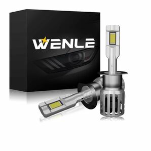WENLE(ウエンレ) 新規ミニサイズ+爆光16000LM H1 led ヘッド LEDヘッドライト 高輝度LEDチップ搭載