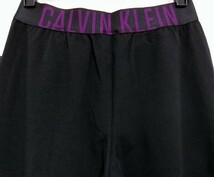 新品★CALVIN KLEIN★カルバンクライン★スウェット パンツ★USサイズS★ストレッチ★ブラック_画像4