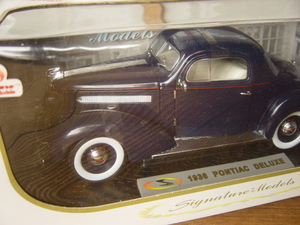  Pontiac 1936 Deluxe blue 1/18 present condition delivery 