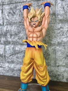 ドラゴンボール　リペイント　オラに元気を分けてくれ元気玉SPECIAL 超サイヤ人孫悟空　フィギュア　1番くじ