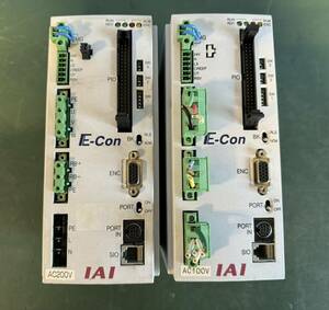 E-Con コントローラ ACSD-48 IAI イエイアイ E-Con ECON-I-200B-1,ECON-A-100B-2(Made in Japan)