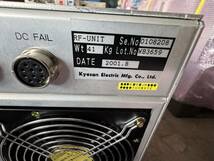 RF 電源 RF-23 KYOSAN 京三 7.5kW RF GENERATOR(RF UNIT) RFK75Z-TE3-RF(Made in Japan)_画像4