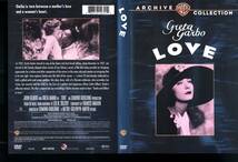 「アンナ・カレーニナ」（Love）1927年 グレタ・ガルボ主演　サイレント映画　 エドマンド・グールディング監督　米盤中古ＤＶＤ－Ｒ_画像1