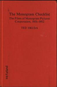 洋書　古書 The Monogram Checklist/Ted Okuda著 （モノグラム・チェックリスト）