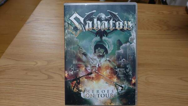 サバトン　SABATON　/　HEROES ON TOUR 【通常盤Blu-ray2枚組/日本語解説書封入】 帯付き