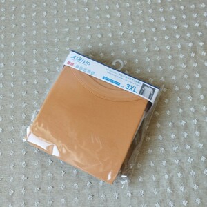 未使用 タグ付 ユニクロ UNIQLO エアリズム コットン クルーネックT 半袖 Tシャツ 大きい 3xl メンズ orange●色size違い有● 送料無料