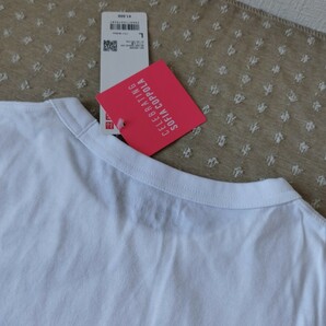 未使用 タグ付 ユニクロ UNIQLO 半袖 UT ソフィアコッポラ Tシャツ L レディース beach white ゆったり リラックスフィット● 送料無料の画像4