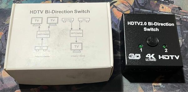 HDMI切り替え機　2入力から1出力へ