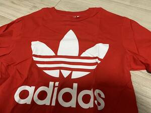 adidas Originals アディダスオリジナルス 赤 レッド XSサイズ(サイズ感的にM～L) FM3796　オーバーサイズTシャツ