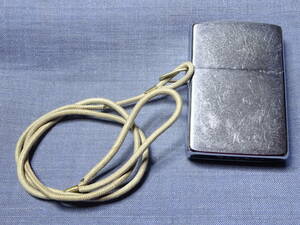 ZIPPO ジッポー 1989年製 旧落下防止付紐付き　