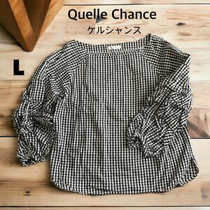 レディース　Quelle Chance ケルシャンス　L ブラウス