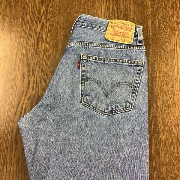 【FC302】Levi's 505 W34 L36 ジーンズ ジーパン デニムパンツ メンズブランド古着 リーバイス505 送料無料