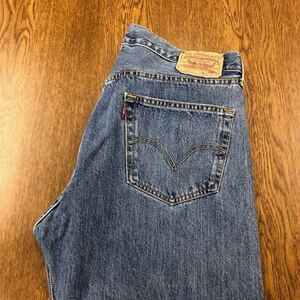 【FC415】Levi's 501 W36 L30 定番ストレート ジーンズ ジーパン デニムパンツ メンズブランド古着 リーバイス501 送料無料