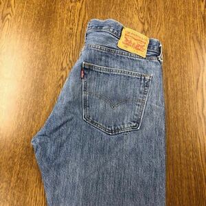 【FC050】Levi's 501 W35 L32 定番ストレート ジーンズ ジーパン デニムパンツ メンズブランド古着 リーバイス501 送料無料