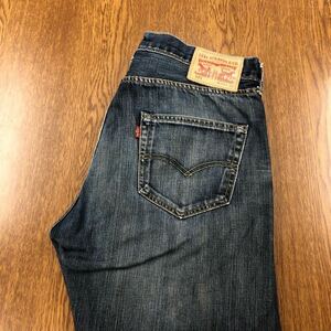 【FC067】Levi's 501 W34 L32 定番ストレート 色落ち加工 オーバーダイ ジーンズ デニムパンツ メンズブランド古着 リーバイス501 送料無料