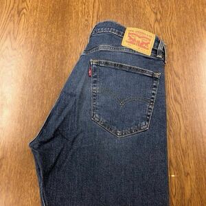 【FC074】Levi's 505 W36 L32 色落ち加工 オーバーダイ ジーンズ デニムパンツ ストレッチ生地 ブランド古着 リーバイス505 送料無料