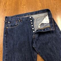 【FC097】Levi's 501 W40 L32 大きいサイズ ビッグサイズ ジーンズ デニムパンツ ブランド古着 リーバイス501 ボタン裏刻印4985 送料無料_画像4