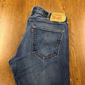 【FC104】Levi's 501 W40 L30 大きいサイズ 色落ち加工 ジーンズ デニムパンツ ストレッチ生地 ブランド古着 リーバイス501 送料無料