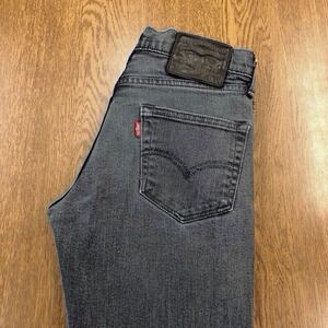 【FC125】Levi's 511 W29 L32 カラーパンツ ネイビー ストレッチ生地 メンズブランド古着 リーバイス511 送料無料