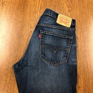 【FC170】Levi's 527 W32 L32 定番ブーツカット 色落ち加工 ジーンズ ジーパン デニムパンツ メンズブランド古着 リーバイス 527 送料無料