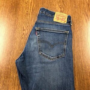 【FC209】Levi's 502 W31 L32 色落ち加工 ジーンズ ジーパン デニムパンツ ストレッチ生地 ブランド古着 リーバイス502 送料無料