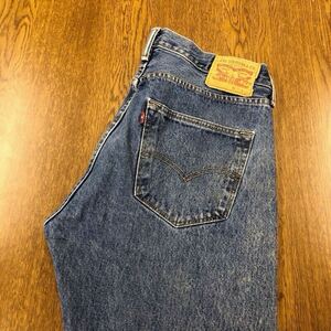 【FC267】Levi's 501 W36 L32 定番ストレート ジーンズ ジーパン デニムパンツ メンズブランド古着 リーバイス501 送料無料