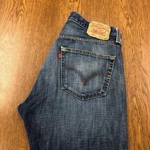 【FC410】Levi's 501 W34 L32 定番ストレート 色落ち加工 ジーンズ ジーパン デニムパンツ メンズブランド古着 リーバイス501 送料無料_画像1