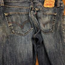 【FC410】Levi's 501 W34 L32 定番ストレート 色落ち加工 ジーンズ ジーパン デニムパンツ メンズブランド古着 リーバイス501 送料無料_画像10