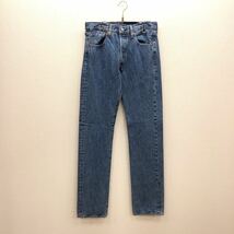 【FC417】Levi's 501 W31 L36 定番ストレート ジーンズ ジーパン デニムパンツ メンズブランド古着 リーバイス501 送料無料_画像2