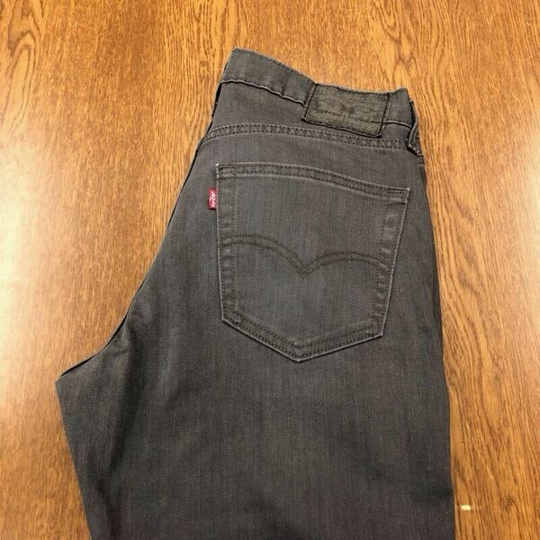 【FC426】Levi's 541 W32 L32 カラーパンツ グレー 灰色 ストレッチ生地 メンズブランド古着 リーバイス541 送料無料