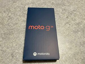 【新品未開封】motorola moto g24 128GB アイスグリーン