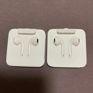 Apple iPhone付属品 イヤホン 2個