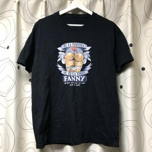 ★ US古着★セクシープリントTシャツ 半袖 メンズ ブラック 黒