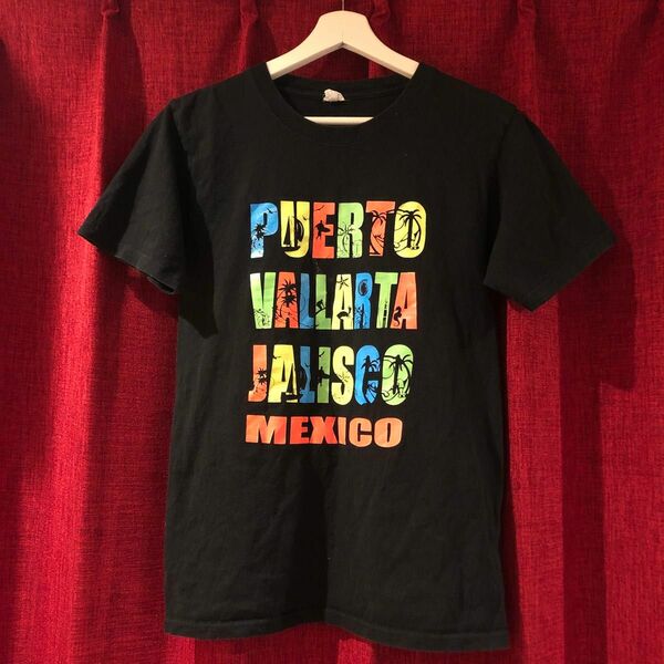 ★ US古着★MEXICO Tシャツ 半袖 メンズ ブラック