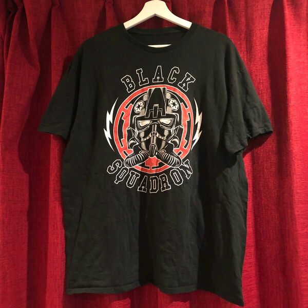 ★STARWARS スターウォーズ★BlackSquadron ブラックスコードロン★Tシャツ 半袖 メンズ ブラック US古着