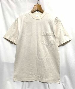 ★USA製 美品　CAMBER Special Edition キャンバー　Pocket Tee ヘビーウェイトコットン ポケットTシャツ オフホワイト S