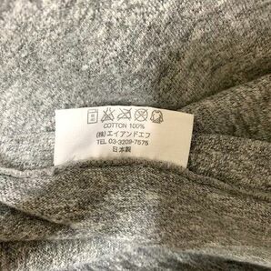 ★美品 PENDLETON ペンドルトン ネイティブ柄 クルーネックTシャツ 日本製 霜降りグレー Lの画像6