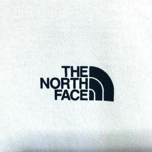 ☆美品 THE NORTH FACE ノースフェイス SQUARE LOGO TEE スクエアロゴプリント クルーネックTシャツ ホワイト Ｌの画像5