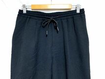 ★美品　ZARA MAN　シアサッカー タックイージーパンツ ブラック S　ポケッタブル_画像2