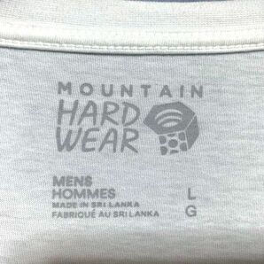 ☆23SS 美品 MOUNTAIN HARDWEAR マウンテンハードウエア LOGO IN A BOX L/S TEE バックロゴ ロングスリーブTシャツ ホワイト Lの画像5