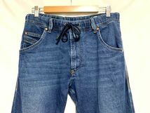 ★美品　DIESEL JOGG JEANS ディーゼル ジョグジーンズ　KROOLEY R-NE ウォッシュ加工 スウェットジョグデニム W28_画像2