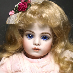 究極の美少女(^^) ブリュ ジュン by作家さま 約42cm/１点もの オールビスク ジュモー アーテー 着せ替え人形 ゴスロリ 青い目
