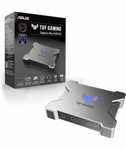 ASUS ゲームキャプチャーボックス TUF GAMING CAPTURE BOX-FHD120 1080p/120Hz/ゲーム実況 録画 配信 会議 向け/ウェブカメラ