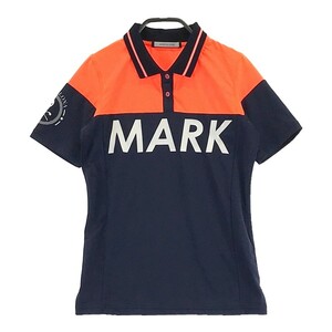 MARK&LONA マークアンドロナ 半袖ポロシャツ ネイビー系 36 [240101145370] ゴルフウェア レディース