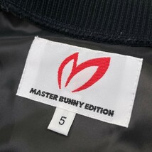 MASTER BUNNY EDITION マスターバニーエディション ニット切替 中綿 スニード ブラック系 5 [240101146250] ゴルフウェア メンズ_画像6