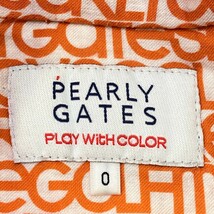 PEARLY GATES パーリーゲイツ ストレッチパンツ オレンジ系 0 [240101146556] ゴルフウェア レディース_画像3