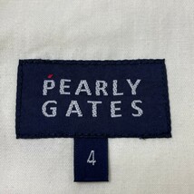 PEARLY GATES パーリーゲイツ コットン ハーフパンツ　ワッペン ブラウン系 4 [240101038671] ゴルフウェア メンズ_画像3