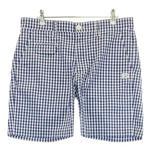 PEARLY GATES Pearly Gates shorts check pattern navy series 4 [240101057691] Golf wear men's 
