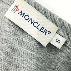 MONCLER モンクレール MAGLIA POLO MANICA CORTA 半袖ポロシャツ グレー系 S [240101087557] レディースの画像4
