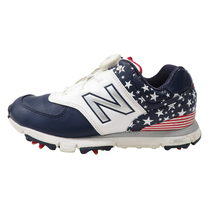 NEW BALANCE ニューバランス WGB574US ゴルフシューズ BOA 星条旗柄 ネイビー系 22.5cm [240101133809] ゴルフウェア レディース_画像4